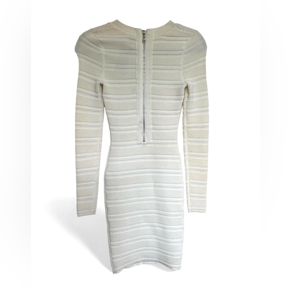 Torn by Ronny Kobo White Long Sleeve Dress - Picture 6 of 8